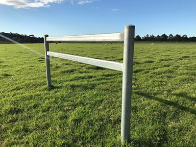 Steel Galvanised Oval Rail
