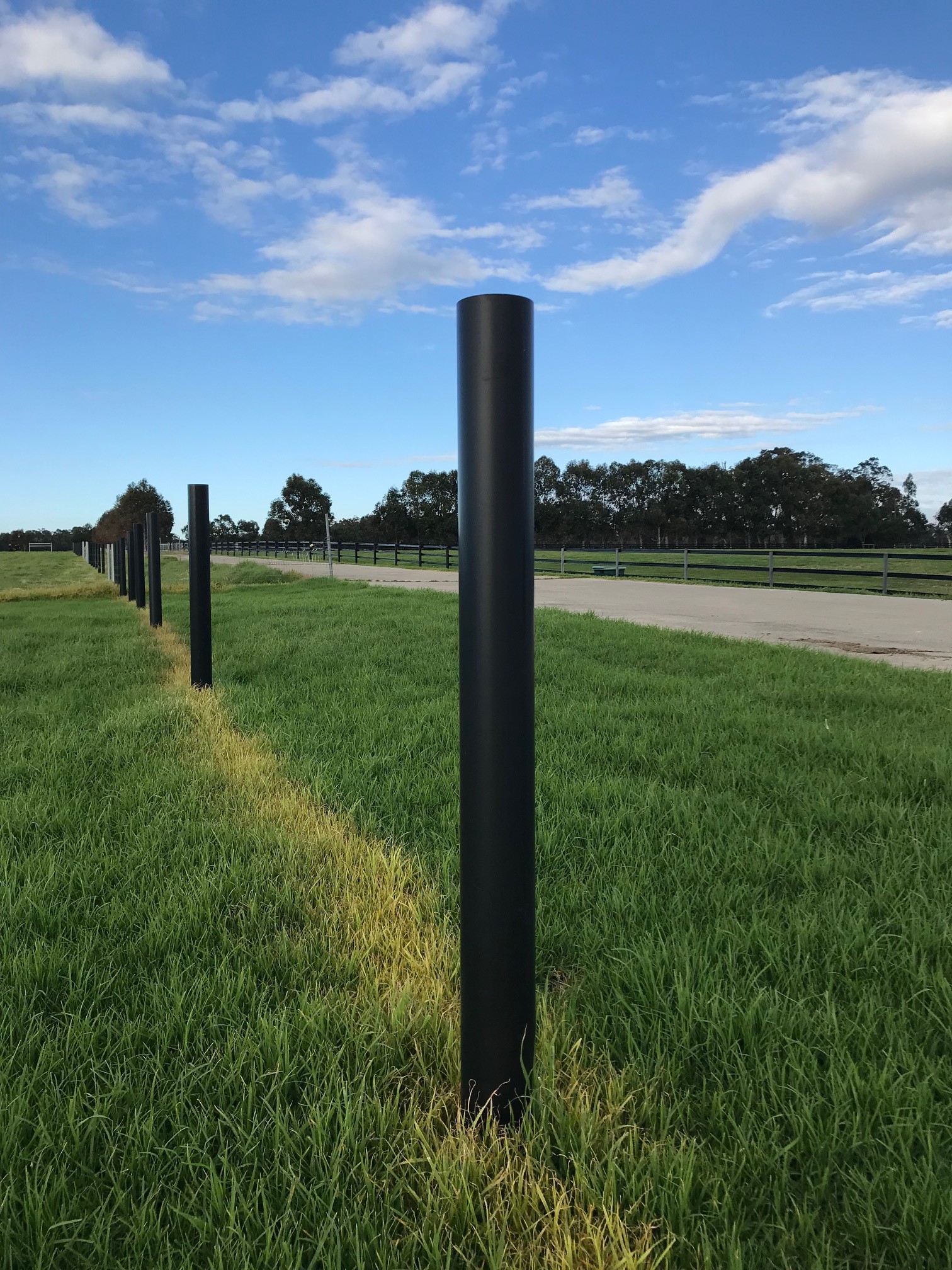 Round Fencing Posts