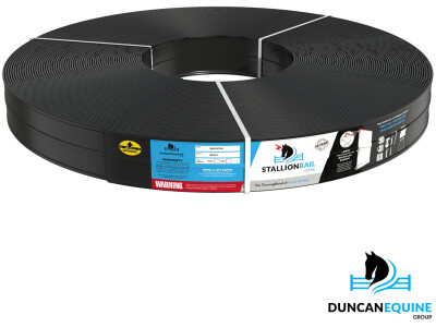 Stallion Rail electric plastic rail for horse fencing