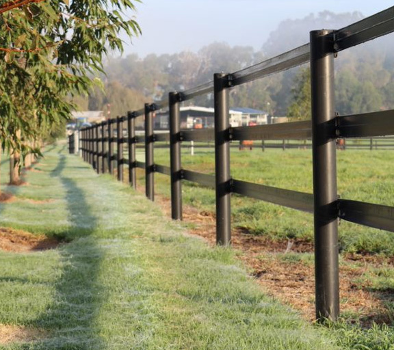 PVC Fence Posts, the ideal alternative to timber posts